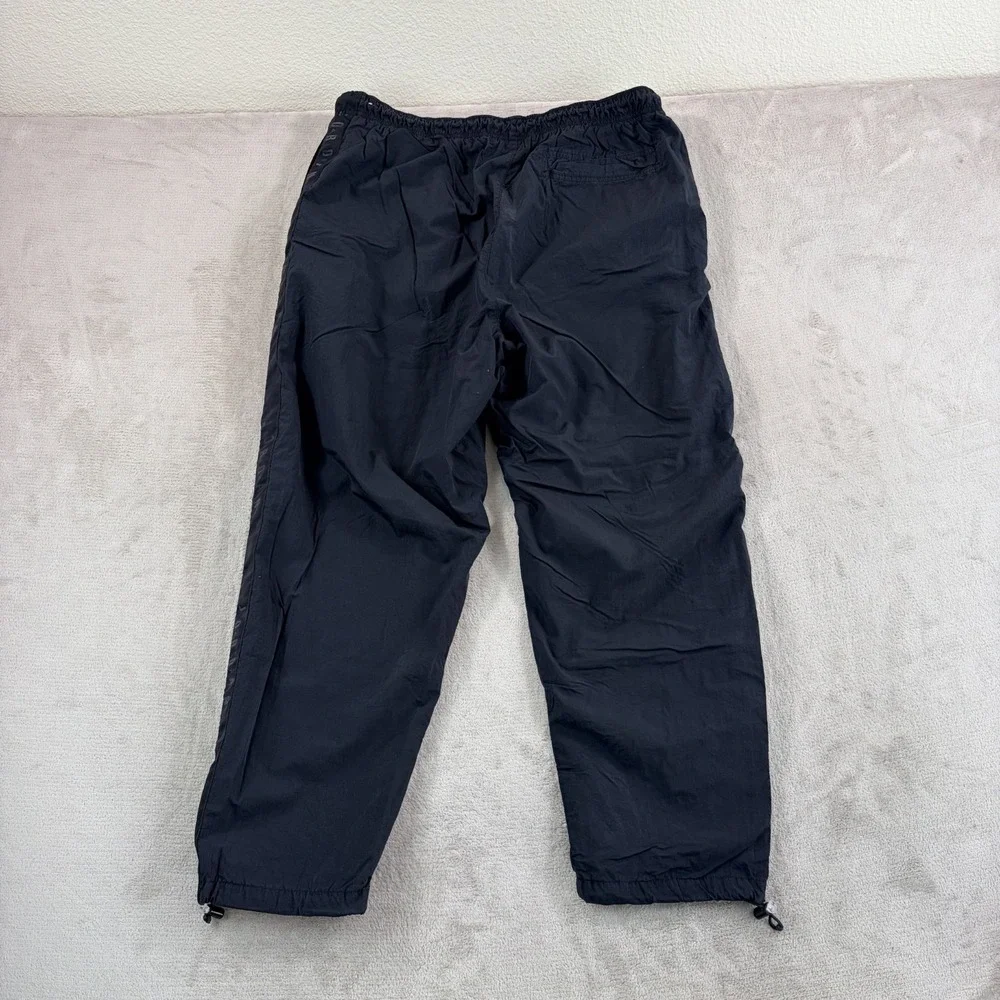 Nike Air Jordan Joggers JumpMan Logo Track Pants 2XL Black Nylon Drawstring